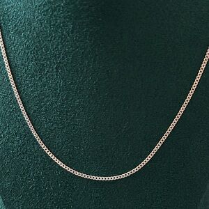 925‎ Sterling Silver made in Italy box Chain Necklace 20 inch UNISEX